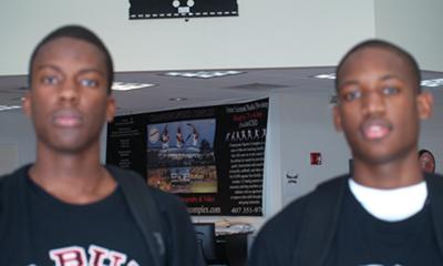 Wolfson's Chris Rozier(left) and Aaron Bowen hopes to lead the Wolfpack to the 5A state championship.